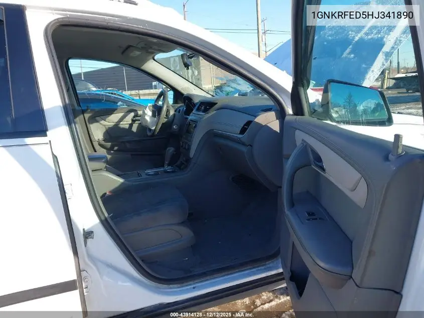 1GNKRFED5HJ341890 2017 Chevrolet Traverse Ls