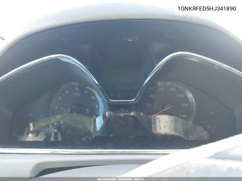 1GNKRFED5HJ341890 2017 Chevrolet Traverse Ls