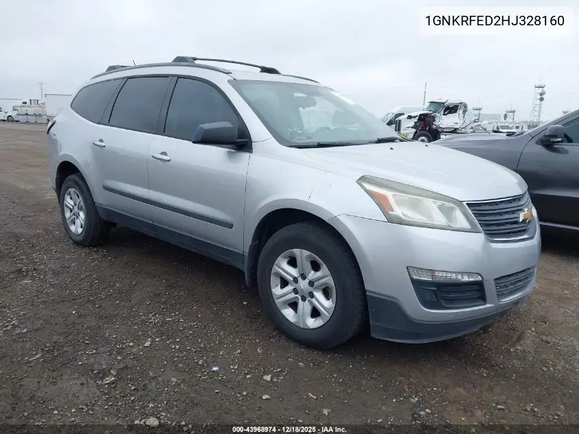 1GNKRFED2HJ328160 2017 Chevrolet Traverse Ls