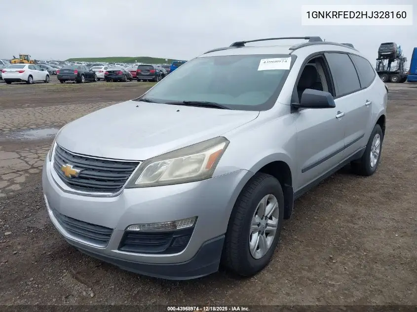 1GNKRFED2HJ328160 2017 Chevrolet Traverse Ls