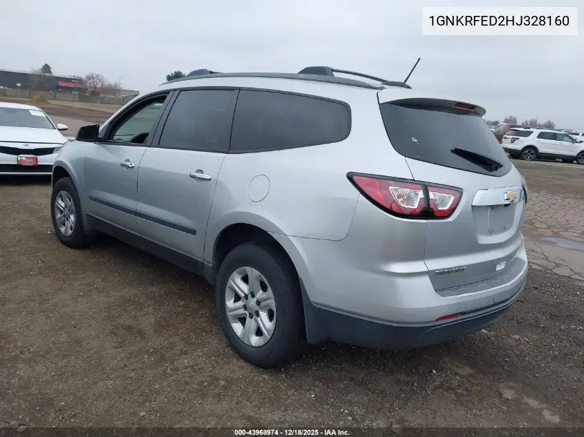 1GNKRFED2HJ328160 2017 Chevrolet Traverse Ls