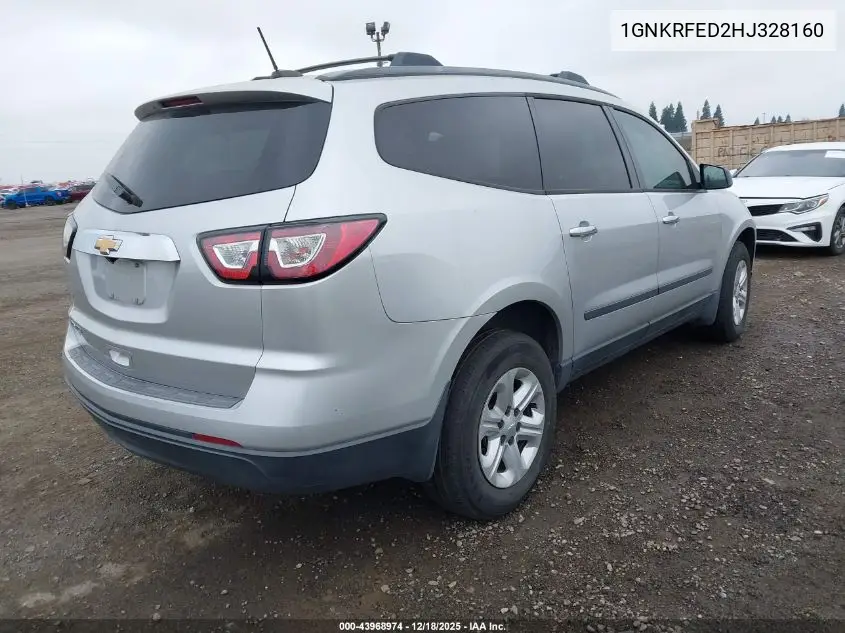 1GNKRFED2HJ328160 2017 Chevrolet Traverse Ls