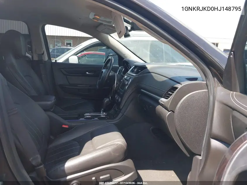 2017 Chevrolet Traverse Premier VIN: 1GNKRJKD0HJ148795 Lot: 45556477