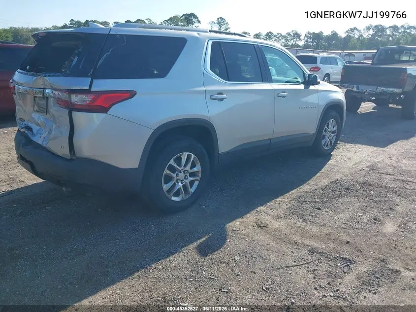 2018 Chevrolet Traverse 1Lt VIN: 1GNERGKW7JJ199766 Lot: 45352627