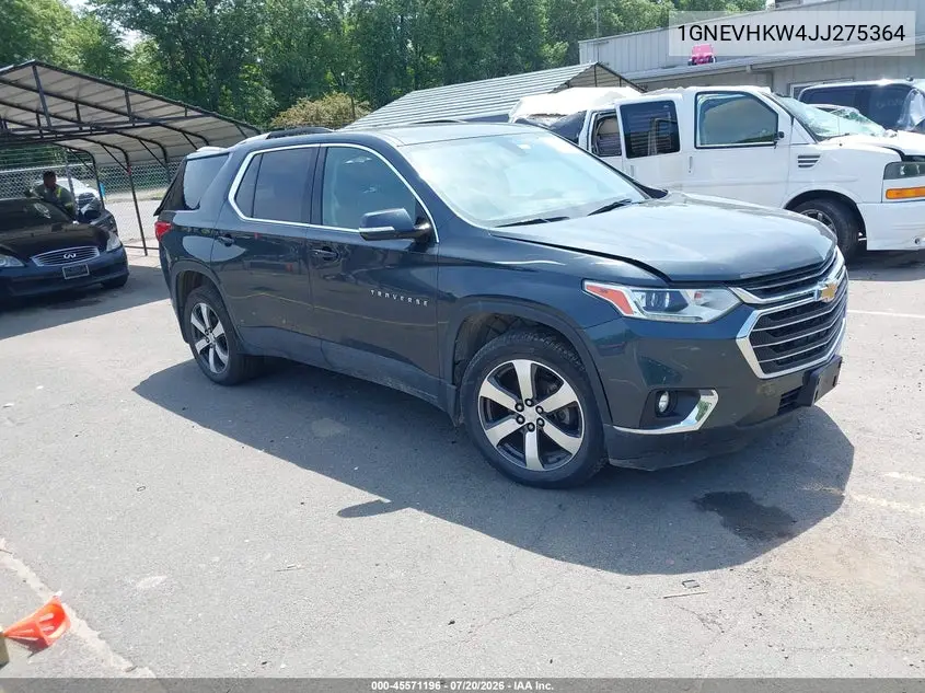 2018 Chevrolet Traverse Lt Leather VIN: 1GNEVHKW4JJ275364 Lot: 45571196