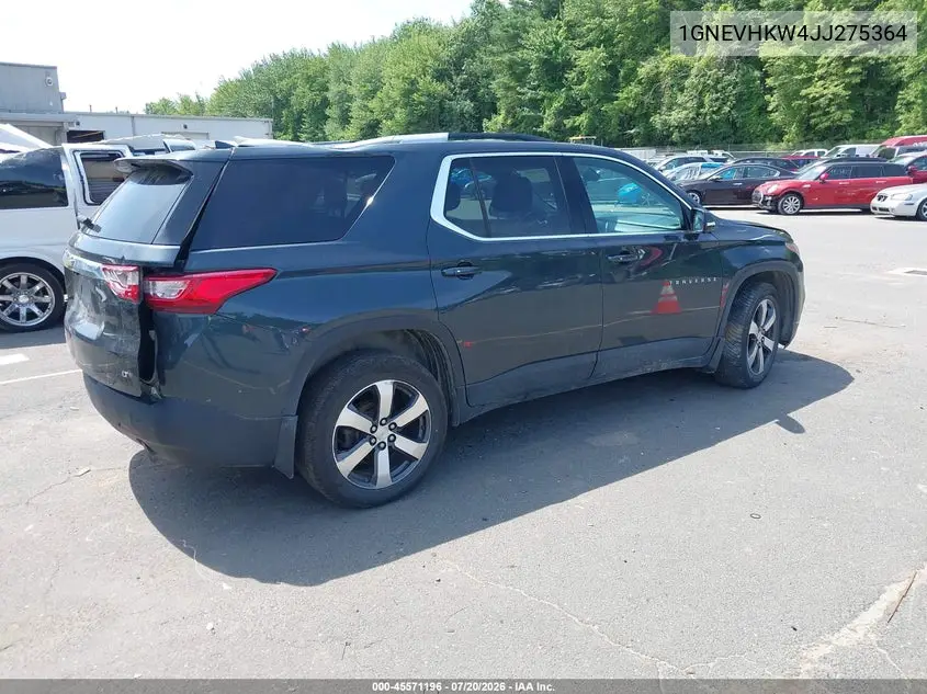 2018 Chevrolet Traverse Lt Leather VIN: 1GNEVHKW4JJ275364 Lot: 45571196