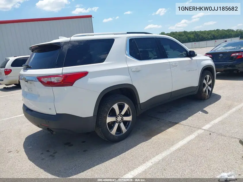 2018 Chevrolet Traverse Lt Leather VIN: 1GNERHKW0JJ185682 Lot: 45608241