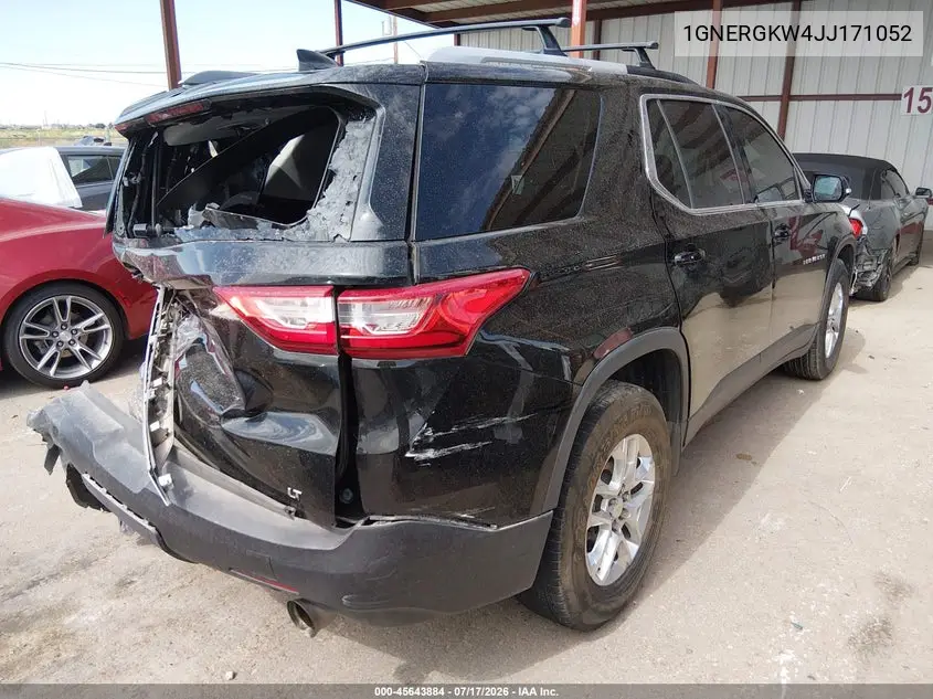 2018 Chevrolet Traverse Lt Cloth VIN: 1GNERGKW4JJ171052 Lot: 45643884
