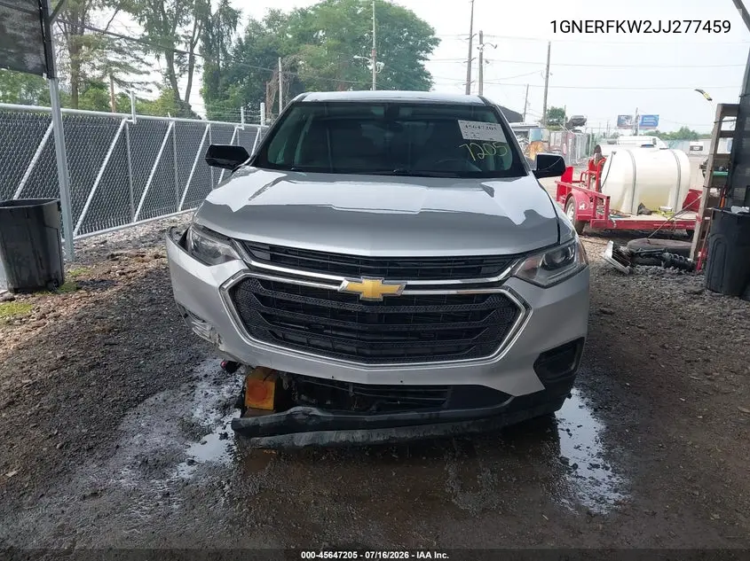 2018 Chevrolet Traverse Ls VIN: 1GNERFKW2JJ277459 Lot: 45647205