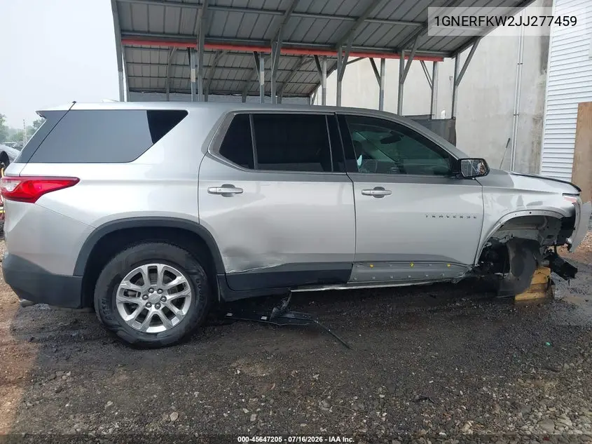 2018 Chevrolet Traverse Ls VIN: 1GNERFKW2JJ277459 Lot: 45647205