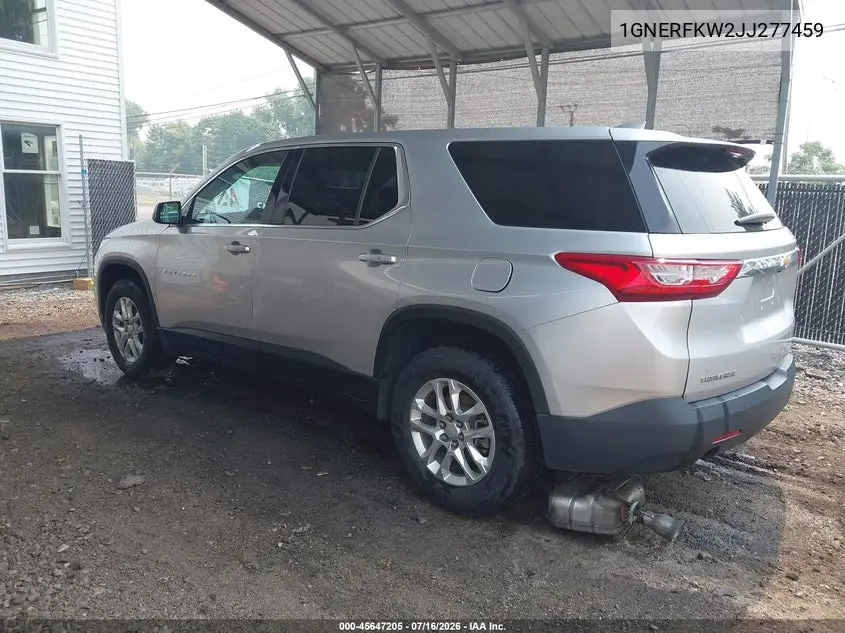 2018 Chevrolet Traverse Ls VIN: 1GNERFKW2JJ277459 Lot: 45647205