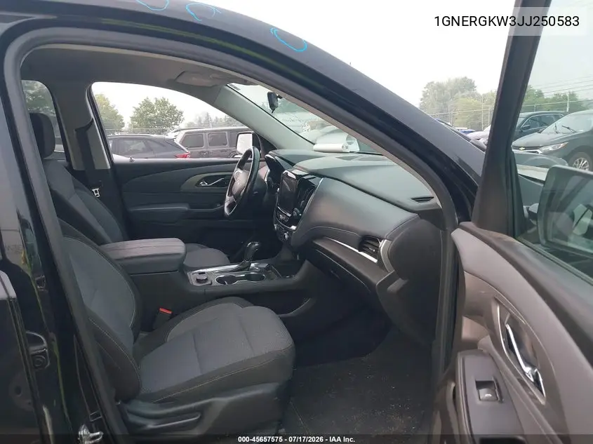 2018 Chevrolet Traverse Lt Cloth VIN: 1GNERGKW3JJ250583 Lot: 45657575