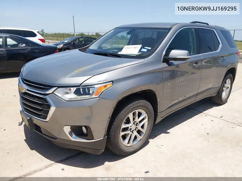 2018 Chevrolet Traverse Lt Cloth VIN: 1GNERGKW9JJ169295 Lot: 45677307