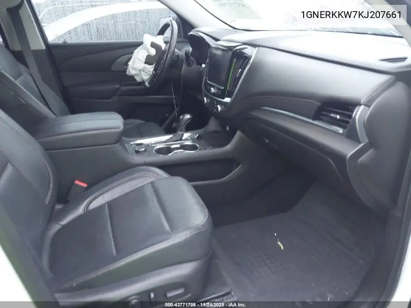 1GNERKKW7KJ207661 2019 Chevrolet Traverse Premier