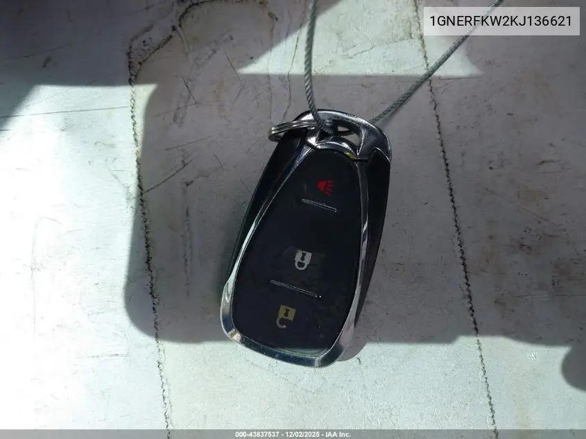 1GNERFKW2KJ136621 2019 Chevrolet Traverse Ls