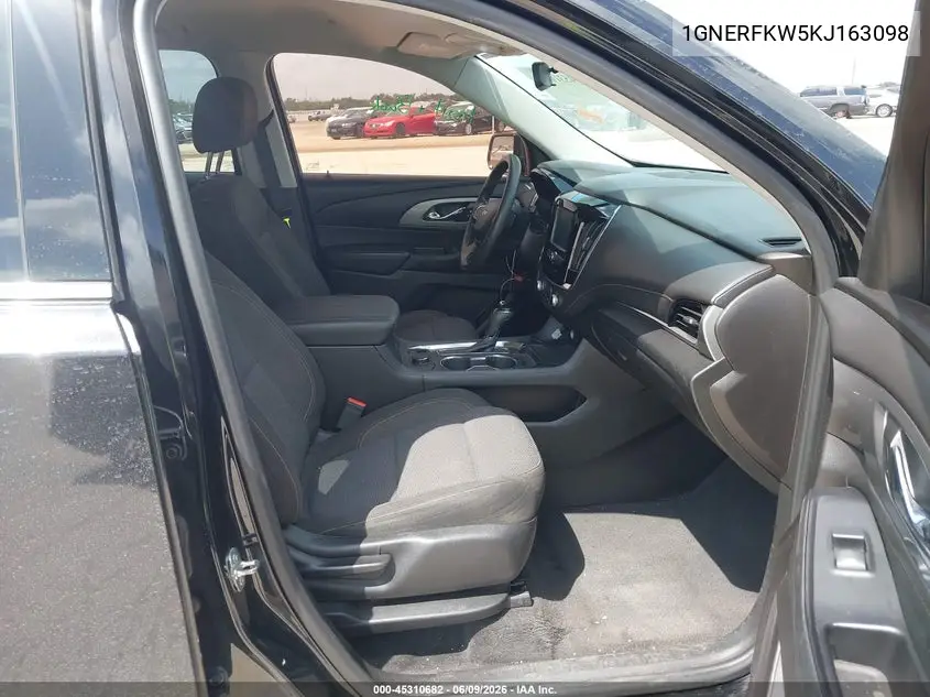 2019 Chevrolet Traverse Ls VIN: 1GNERFKW5KJ163098 Lot: 45310682