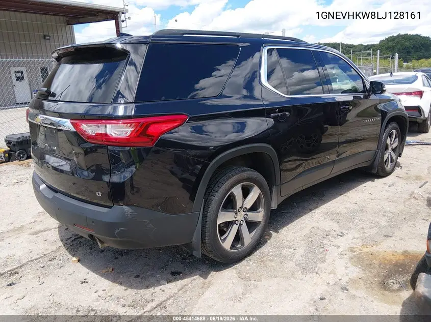 2020 Chevrolet Traverse Awd Lt Leather VIN: 1GNEVHKW8LJ128161 Lot: 45414688