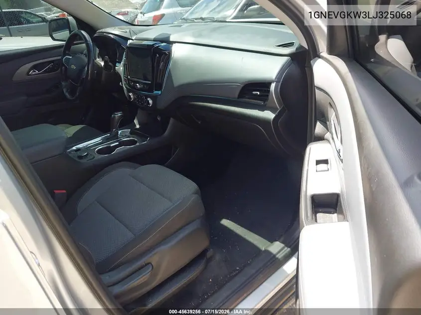 2020 Chevrolet Traverse Awd Lt Cloth VIN: 1GNEVGKW3LJ325068 Lot: 45639256