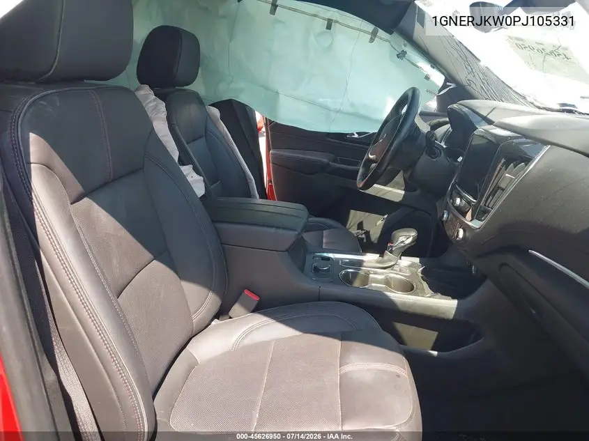 2023 Chevrolet Traverse Fwd Rs VIN: 1GNERJKW0PJ105331 Lot: 45626950