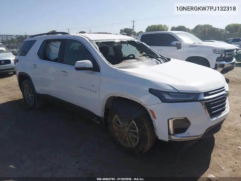 2023 Chevrolet Traverse Fwd Lt Cloth VIN: 1GNERGKW7PJ132318 Lot: 45662795