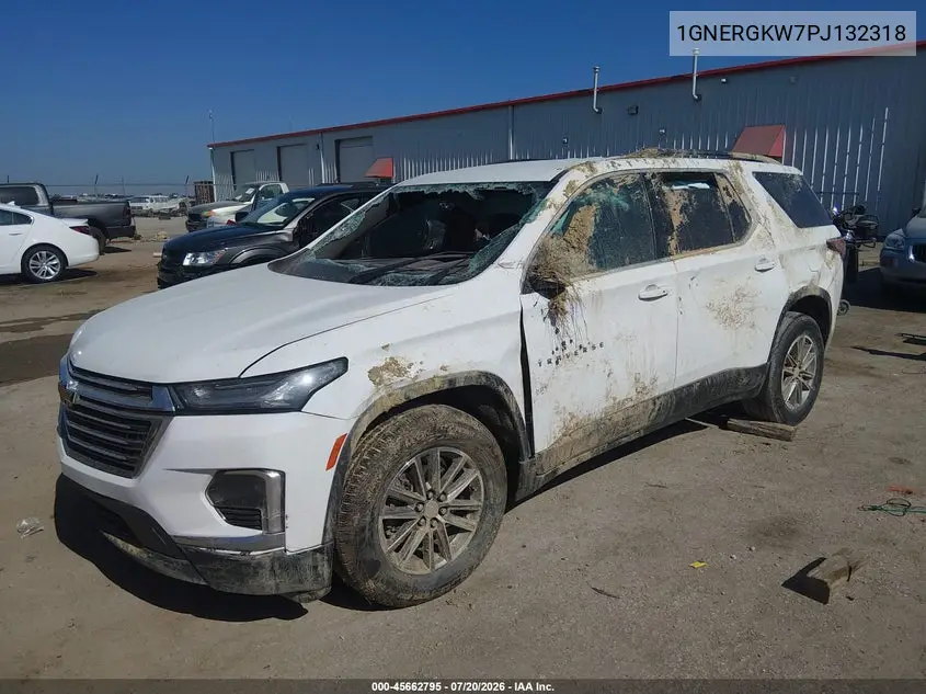 2023 Chevrolet Traverse Fwd Lt Cloth VIN: 1GNERGKW7PJ132318 Lot: 45662795