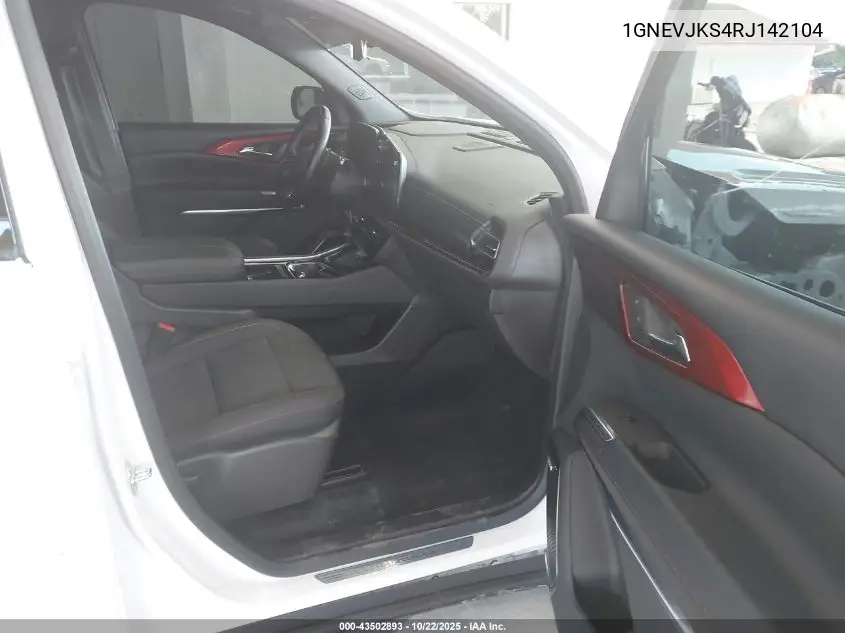 1GNEVJKS4RJ142104 2024 Chevrolet Traverse Awd Z71