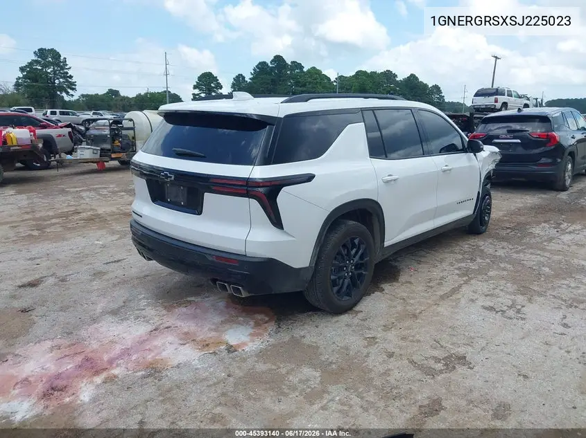 2025 Chevrolet Traverse Fwd Lt VIN: 1GNERGRSXSJ225023 Lot: 45393140