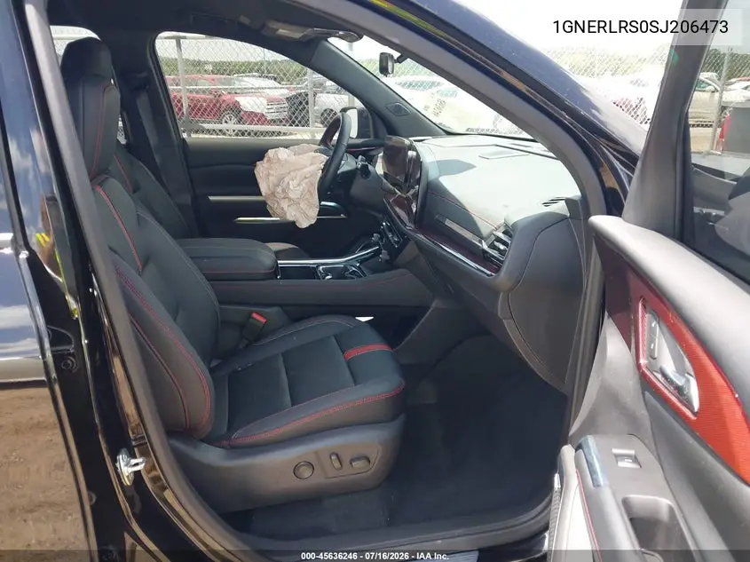 2025 Chevrolet Traverse Fwd Rs VIN: 1GNERLRS0SJ206473 Lot: 45636246