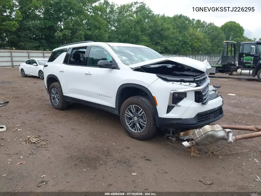 2026 Chevrolet Traverse Awd Lt VIN: 1GNEVGKS5TJ226295 Lot: 45594349