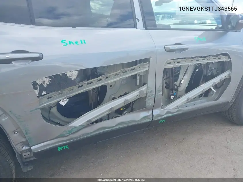 2026 Chevrolet Traverse Awd Lt VIN: 1GNEVGKS1TJ343565 Lot: 45666439