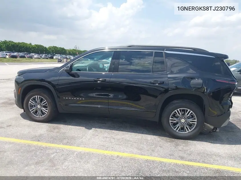 2026 Chevrolet Traverse Fwd Lt VIN: 1GNERGKS8TJ230796 Lot: 45674761
