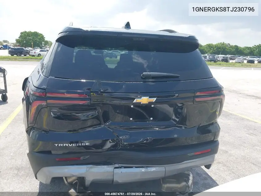 2026 Chevrolet Traverse Fwd Lt VIN: 1GNERGKS8TJ230796 Lot: 45674761