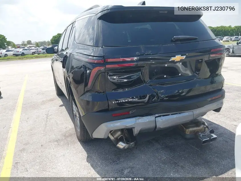2026 Chevrolet Traverse Fwd Lt VIN: 1GNERGKS8TJ230796 Lot: 45674761