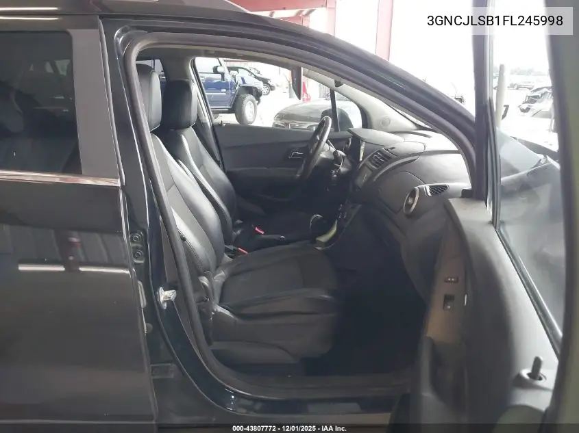 3GNCJLSB1FL245998 2015 Chevrolet Trax Lt