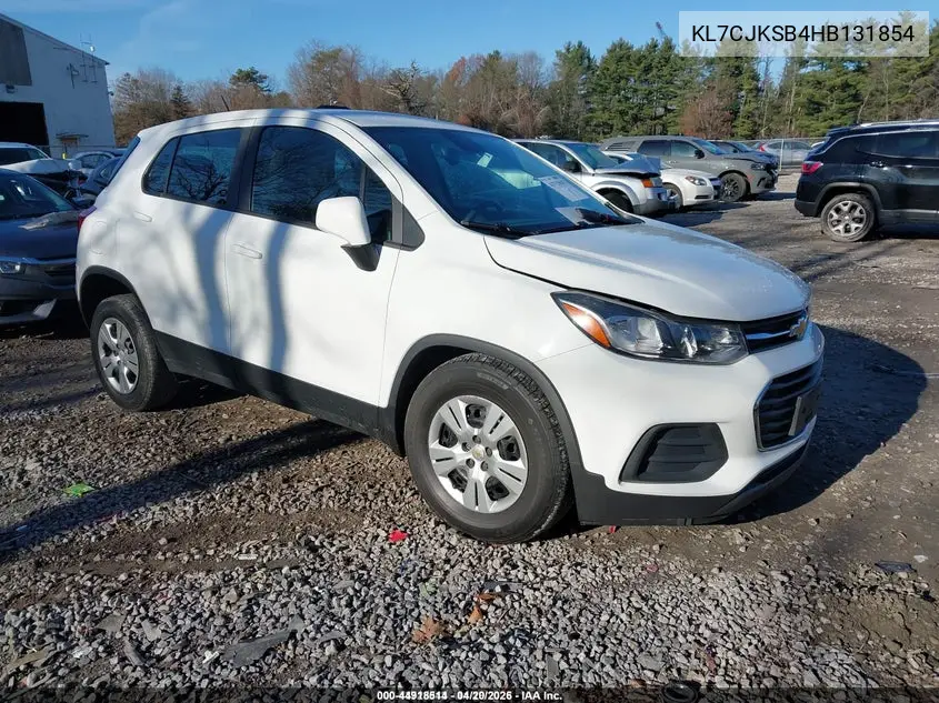 KL7CJKSB4HB131854 2017 Chevrolet Trax Ls