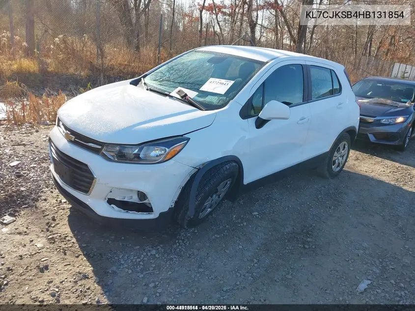 KL7CJKSB4HB131854 2017 Chevrolet Trax Ls