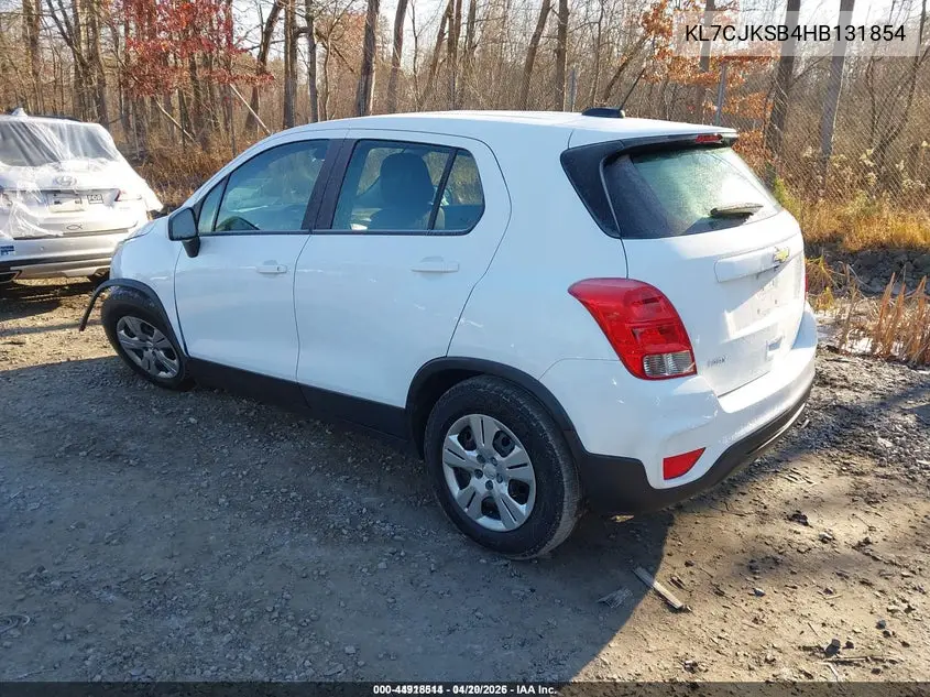 KL7CJKSB4HB131854 2017 Chevrolet Trax Ls