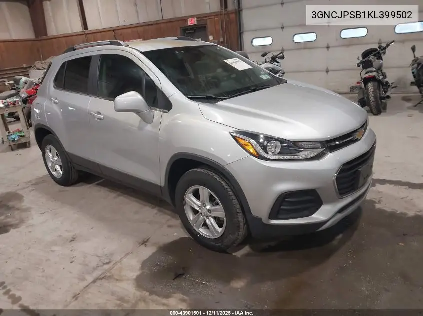 3GNCJPSB1KL399502 2019 Chevrolet Trax Lt