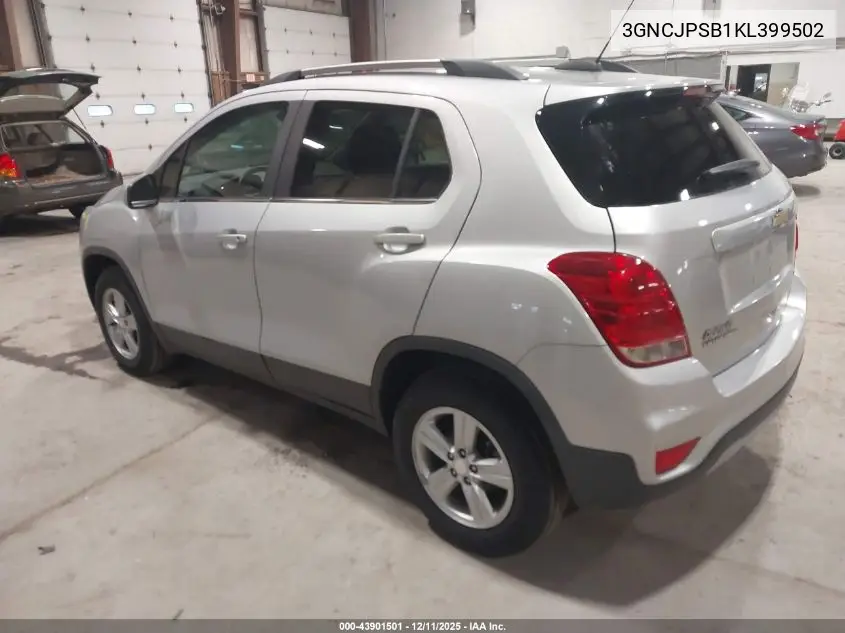 3GNCJPSB1KL399502 2019 Chevrolet Trax Lt