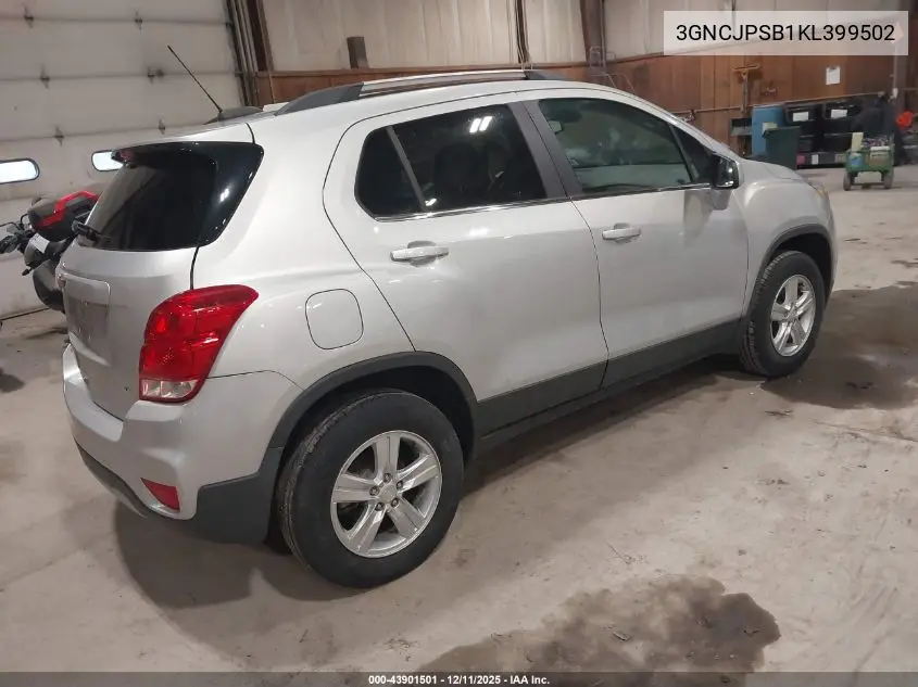 3GNCJPSB1KL399502 2019 Chevrolet Trax Lt