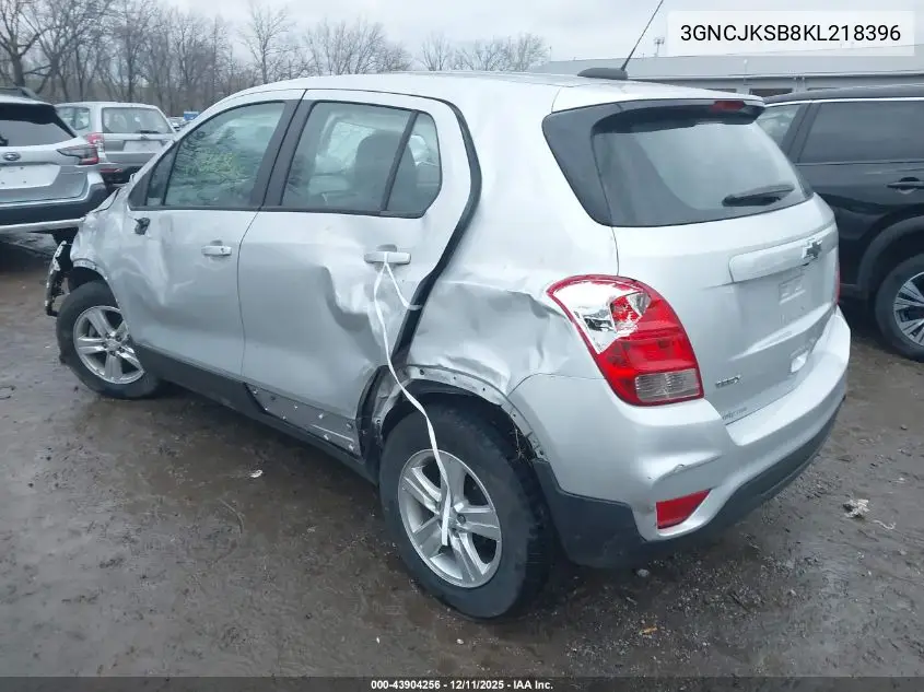 3GNCJKSB8KL218396 2019 Chevrolet Trax Ls