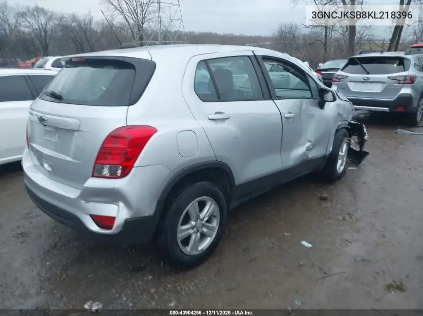 3GNCJKSB8KL218396 2019 Chevrolet Trax Ls