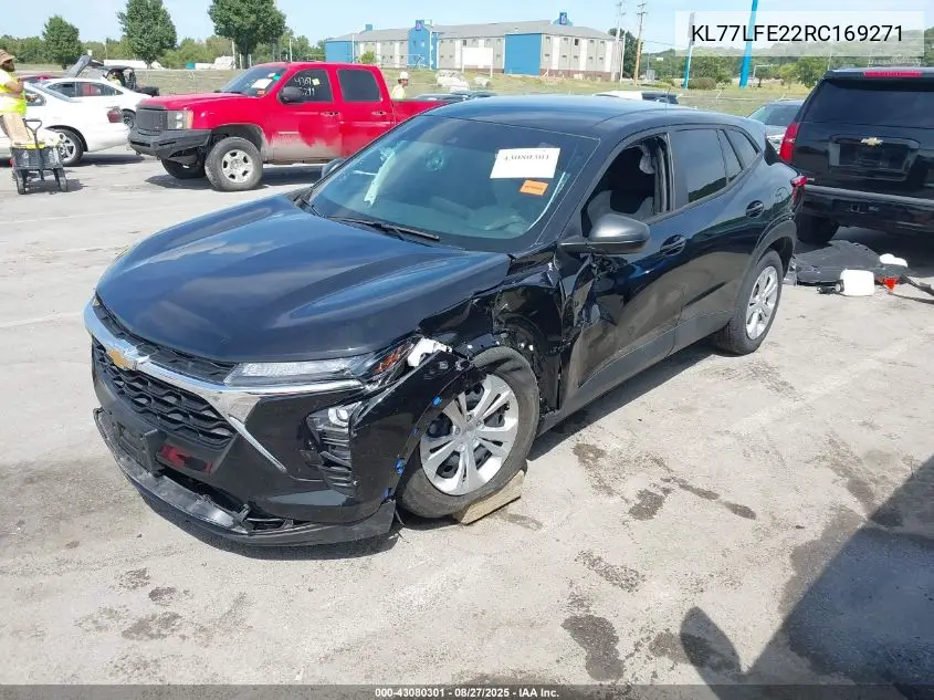 KL77LFE22RC169271 2024 Chevrolet Trax Fwd Sp