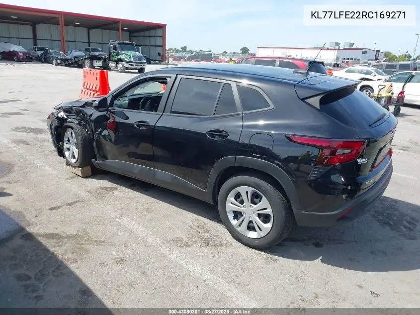 KL77LFE22RC169271 2024 Chevrolet Trax Fwd Sp