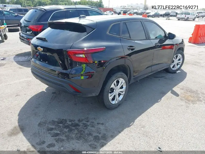 KL77LFE22RC169271 2024 Chevrolet Trax Fwd Sp