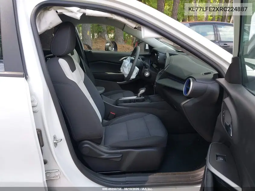 2024 Chevrolet Trax Fwd Sp VIN: KL77LFE2XRC224887 Lot: 45350755