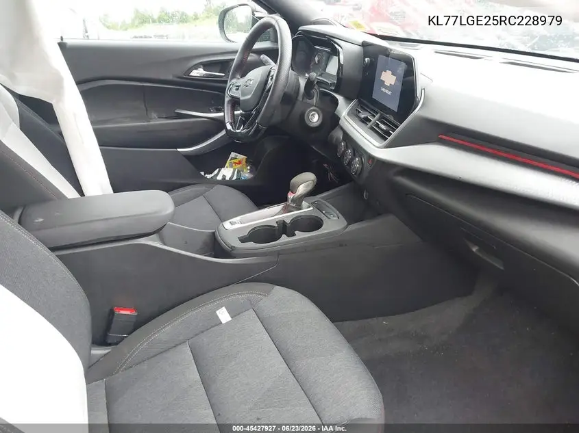 2024 Chevrolet Trax Fwd 1Rs VIN: KL77LGE25RC228979 Lot: 45427927