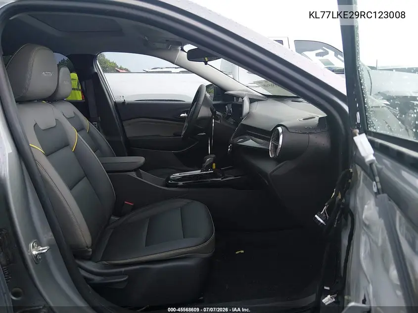 2024 Chevrolet Trax Fwd Activ VIN: KL77LKE29RC123008 Lot: 45568609