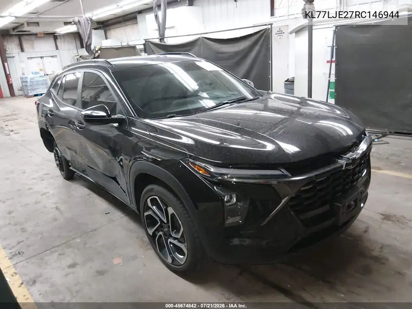 2024 Chevrolet Trax Fwd 2Rs VIN: KL77LJE27RC146944 Lot: 45674842