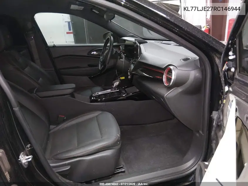 2024 Chevrolet Trax Fwd 2Rs VIN: KL77LJE27RC146944 Lot: 45674842